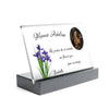 Plaque funéraire plaque-funeraire-iris 24 Plaquedeces.fr